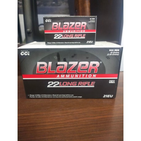 Nabój sportowy CCI BLAZER HV kal. 22LR