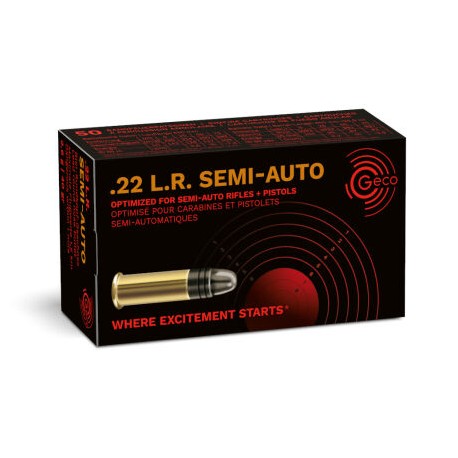 22LR (5,6mm) GECO SEMI-AUTO 350m/s