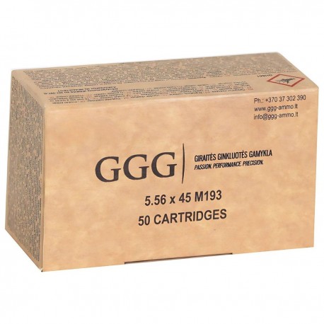 AMUNICJA .223 REM GGG 55GR (M193)