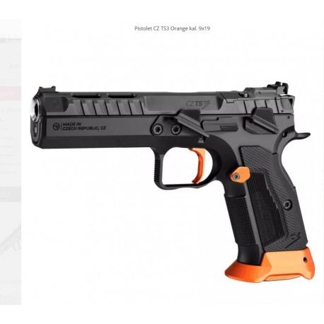 Pistolet CZ TS3 Orange kal. 9x19