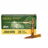 Amunicja GGG .308 WIN GPX16, 180grn HPBT